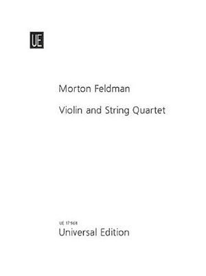 Bild des Verkufers fr Violin and string quartet : score zum Verkauf von AHA-BUCH GmbH
