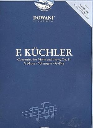 Bild des Verkufers fr Concertino G-Dur op.11 (+CD) : fr Violineund Klavier zum Verkauf von AHA-BUCH GmbH