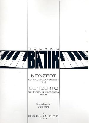 Bild des Verkufers fr Konzert Nr.2 fr Klavier und OrchesterKlavier (Solostimme) zum Verkauf von AHA-BUCH GmbH
