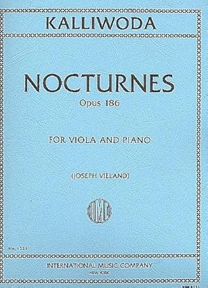 Bild des Verkufers fr Nocturnes op.186for viola and piano zum Verkauf von AHA-BUCH GmbH