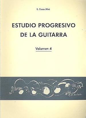 Bild des Verkufers fr Estudio progresivo de la Guitarra vol.4 zum Verkauf von AHA-BUCH GmbH