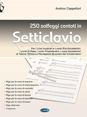 Bild des Verkufers fr 250 solfeggi cantati in setticlavio zum Verkauf von AHA-BUCH GmbH