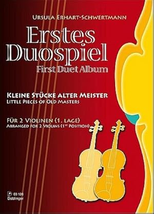 Bild des Verkufers fr Erstes Duospiel fr 2 ViolinenSpielpartitur zum Verkauf von AHA-BUCH GmbH