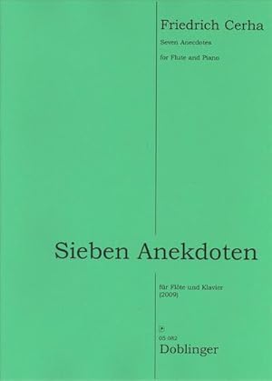 Bild des Verkufers fr 7 Anekdoten fr Flte und Klavier zum Verkauf von AHA-BUCH GmbH