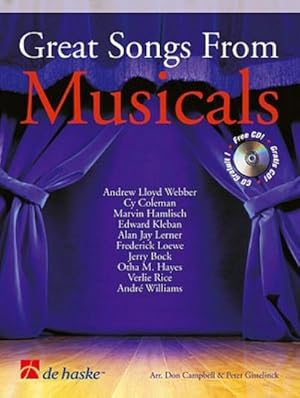 Bild des Verkufers fr Great songs from musicals (+CD)for horn in f or b flat zum Verkauf von AHA-BUCH GmbH