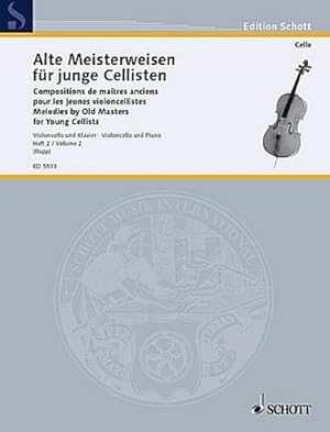 Bild des Verkufers fr Alte Meisterweisen fr junge Cellisten Band 2fr Violoncello und Klavier zum Verkauf von AHA-BUCH GmbH