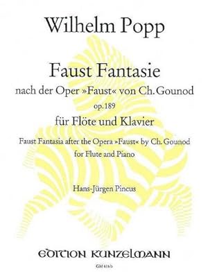 Bild des Verkufers fr Faust-Fantasie op.189fr Flte und Klavier zum Verkauf von AHA-BUCH GmbH