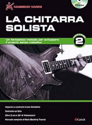 Bild des Verkufers fr Massimo Varini, Chitarra Solista Volume 2 + DvdGitarre : Buch + CD + CD-ROM zum Verkauf von AHA-BUCH GmbH