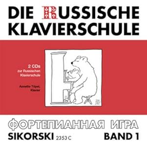 Bild des Verkufers fr Die russische Klavierschule Band 1 : 2 CD's zum Verkauf von AHA-BUCH GmbH