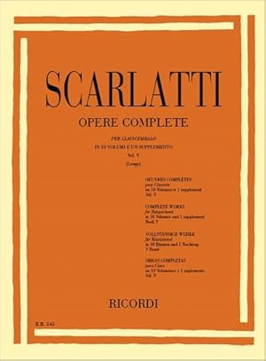 Seller image for Opere complete vol.5 (sonate 201-250)per clavicembalo for sale by AHA-BUCH GmbH