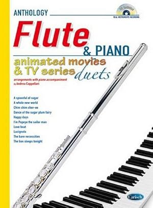 Image du vendeur pour Andrea Cappellari, Animated Movies and TV Duets for Flute And PianoFlte und Klavier : Buch + CD mis en vente par AHA-BUCH GmbH