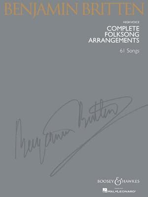 Image du vendeur pour Complete Folksong Arrangements - 61 Songs mis en vente par AHA-BUCH GmbH