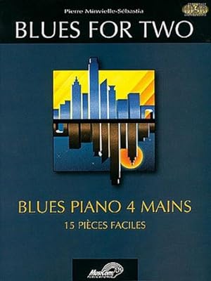 Bild des Verkufers fr Blues for two (+CD)pour piano  4 mains zum Verkauf von AHA-BUCH GmbH