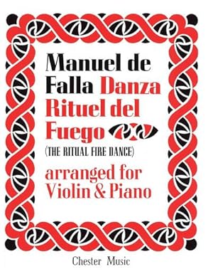 Imagen del vendedor de Danza Rituel del Fuegofor violin and piano a la venta por AHA-BUCH GmbH