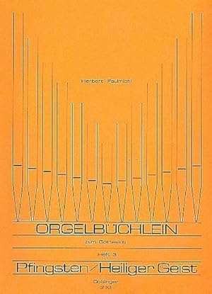 Bild des Verkufers fr Orgelbchlein zum GotteslobBand 3 Pfingsten, Heiliger Geist zum Verkauf von AHA-BUCH GmbH