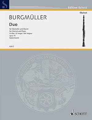 Bild des Verkufers fr Duo Es-Dur op.15fr Klarinette und Klavier zum Verkauf von AHA-BUCH GmbH
