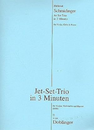 Bild des Verkufers fr Jet-Set-Trio in 3 Minutenfr Klaviertrio zum Verkauf von AHA-BUCH GmbH