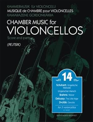 Bild des Verkufers fr Chamber Music for Violoncellos vol.14fr 3 Violoncelli : Partitur und Stimmen zum Verkauf von AHA-BUCH GmbH