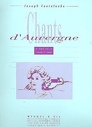 Seller image for Chants d'Auvergne vol.4 pourchant et piano (fr/auv) for sale by AHA-BUCH GmbH