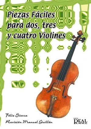 Bild des Verkufers fr Piezas fcilespara 2-4 violines : partitura zum Verkauf von AHA-BUCH GmbH