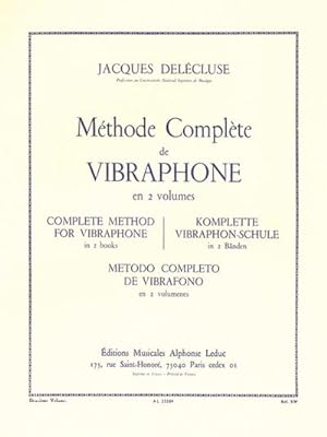 Bild des Verkufers fr Mthode complte de vibraphone vol.2 zum Verkauf von AHA-BUCH GmbH