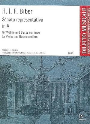 Bild des Verkufers fr Sonata representativa in Afr Violine und Klavier zum Verkauf von AHA-BUCH GmbH