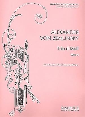 Bild des Verkufers fr Trio d-Moll op.3fr Klavier, Klarinette (Violine) und Viola und Klavier : Stimmen zum Verkauf von AHA-BUCH GmbH
