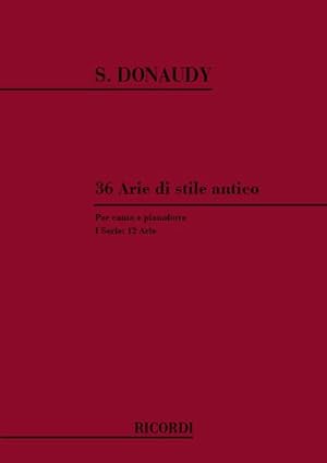 Immagine del venditore per 36 arie di stile antico vol.112 arie per canto e pianoforte venduto da AHA-BUCH GmbH