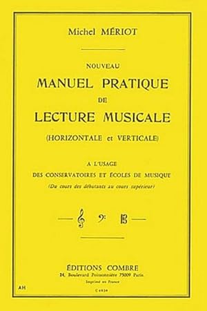 Bild des Verkufers fr MERIOT MichelNouveau manuel pratique de lecture musicale : formation musicale Partition zum Verkauf von AHA-BUCH GmbH