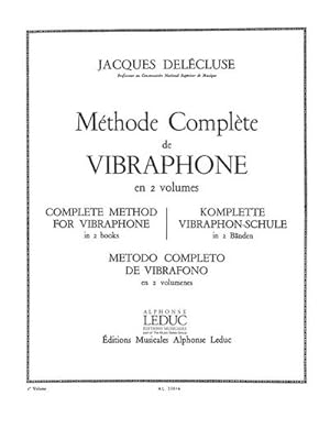 Bild des Verkufers fr Mthode complte de vibraphone vol.1 zum Verkauf von AHA-BUCH GmbH