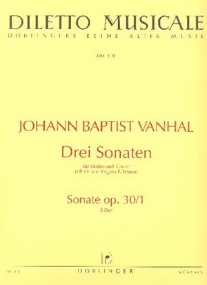 Bild des Verkufers fr Sonate B-Dur op.30,1fr Violine und Klavier zum Verkauf von AHA-BUCH GmbH