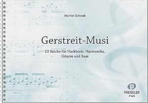 Bild des Verkufers fr Gerstreit-Musi 10 Stckefr Hackbrett, Harmonika, Gitarre und Ba : Partitur und Griffschriftstimme fr diat. Harmonika zum Verkauf von AHA-BUCH GmbH