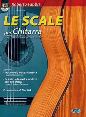 Bild des Verkufers fr Le scale con 80 basi armonizzate su CDper chitarra zum Verkauf von AHA-BUCH GmbH