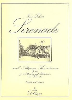 Bild des Verkufers fr Serenade nach Altgrazer Kontratnzenop.83c fr 3 Klarinetten und Baklarinette : (4 Klarinetten), Partitur und Stimmen zum Verkauf von AHA-BUCH GmbH
