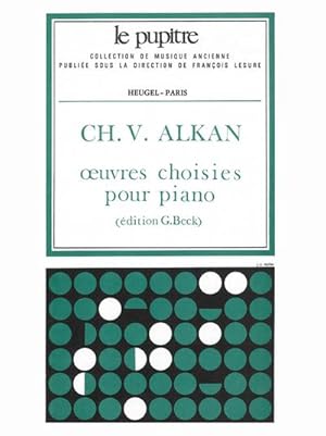 Bild des Verkufers fr Oeuvres choisies pour piano zum Verkauf von AHA-BUCH GmbH