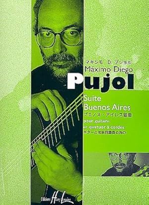 Bild des Verkufers fr Suite Buenos Aires pour guitare etquatuor  cordes : partition+parties zum Verkauf von AHA-BUCH GmbH