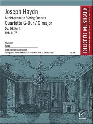 Bild des Verkufers fr Streichquartett G-Dur op.76,1Hob.III:75 : Stimmen zum Verkauf von AHA-BUCH GmbH