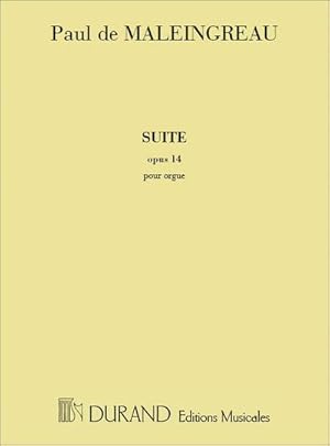 Seller image for Suite op.14pour orgue for sale by AHA-BUCH GmbH