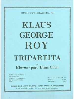 Seller image for ROY TRIPARTITA OP5BRASS ENSEMBLE/SCORE AND PARTS(PTION/PTIES)MFB046 for sale by AHA-BUCH GmbH