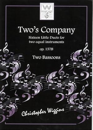 Bild des Verkufers fr Two's Company op.157bfor 2 bassoons : score zum Verkauf von AHA-BUCH GmbH