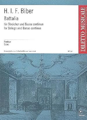 Bild des Verkufers fr Battaliafr Streicher und Bc : Partitur zum Verkauf von AHA-BUCH GmbH