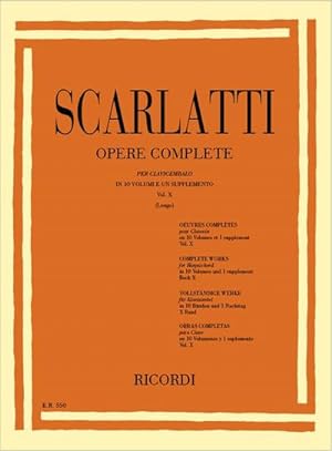 Seller image for Opere complete vol.10Sonate 451-500 per clavicembalo for sale by AHA-BUCH GmbH