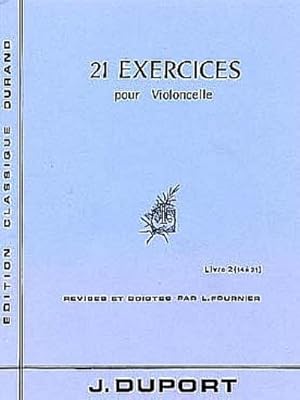 Bild des Verkufers fr 21 Exercices vol 2 (no-14-21)pour violoncelle zum Verkauf von AHA-BUCH GmbH