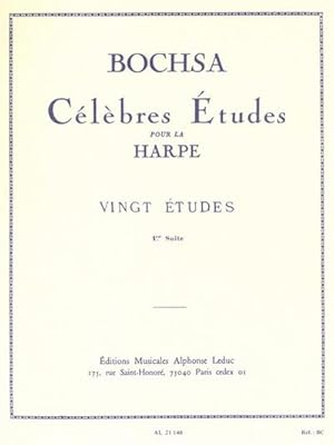 Bild des Verkufers fr 20 clbres tudes vol.1 (nos.1-10)pour harpe zum Verkauf von AHA-BUCH GmbH