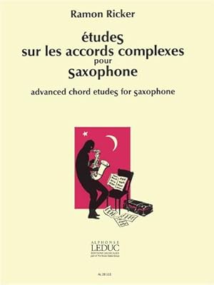 Image du vendeur pour tudes sur les accords complexespour saxophone mis en vente par AHA-BUCH GmbH