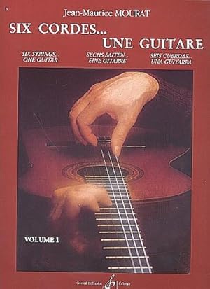 Image du vendeur pour 6 cordes une guitare vol.1Gitarrenschule (dt/en/fr/sp) mis en vente par AHA-BUCH GmbH