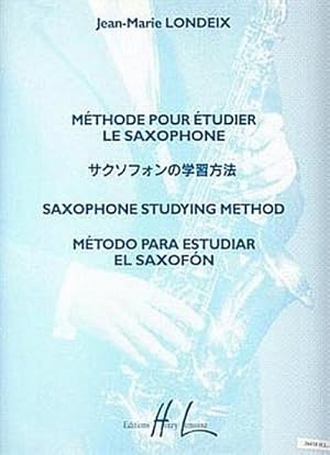 Bild des Verkufers fr M thode pour  tudier le saxophone zum Verkauf von AHA-BUCH GmbH