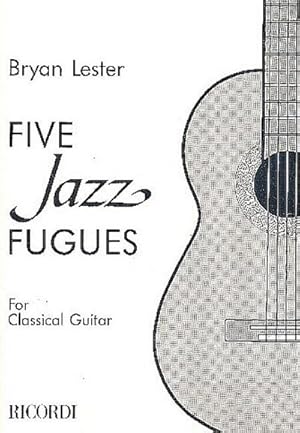 Bild des Verkufers fr 5 Jazz Fugues for classical guitar zum Verkauf von AHA-BUCH GmbH