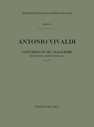 Immagine del venditore per A. Vivaldi Concerti Per Vl., Archi E B.C.: In Mi Bem. Rv 254Concerti Per Violino venduto da AHA-BUCH GmbH