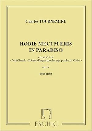 Bild des Verkufers fr 7 chorals poemes pour les 7 parolesdu Christ op.67,2 pour orgue zum Verkauf von AHA-BUCH GmbH